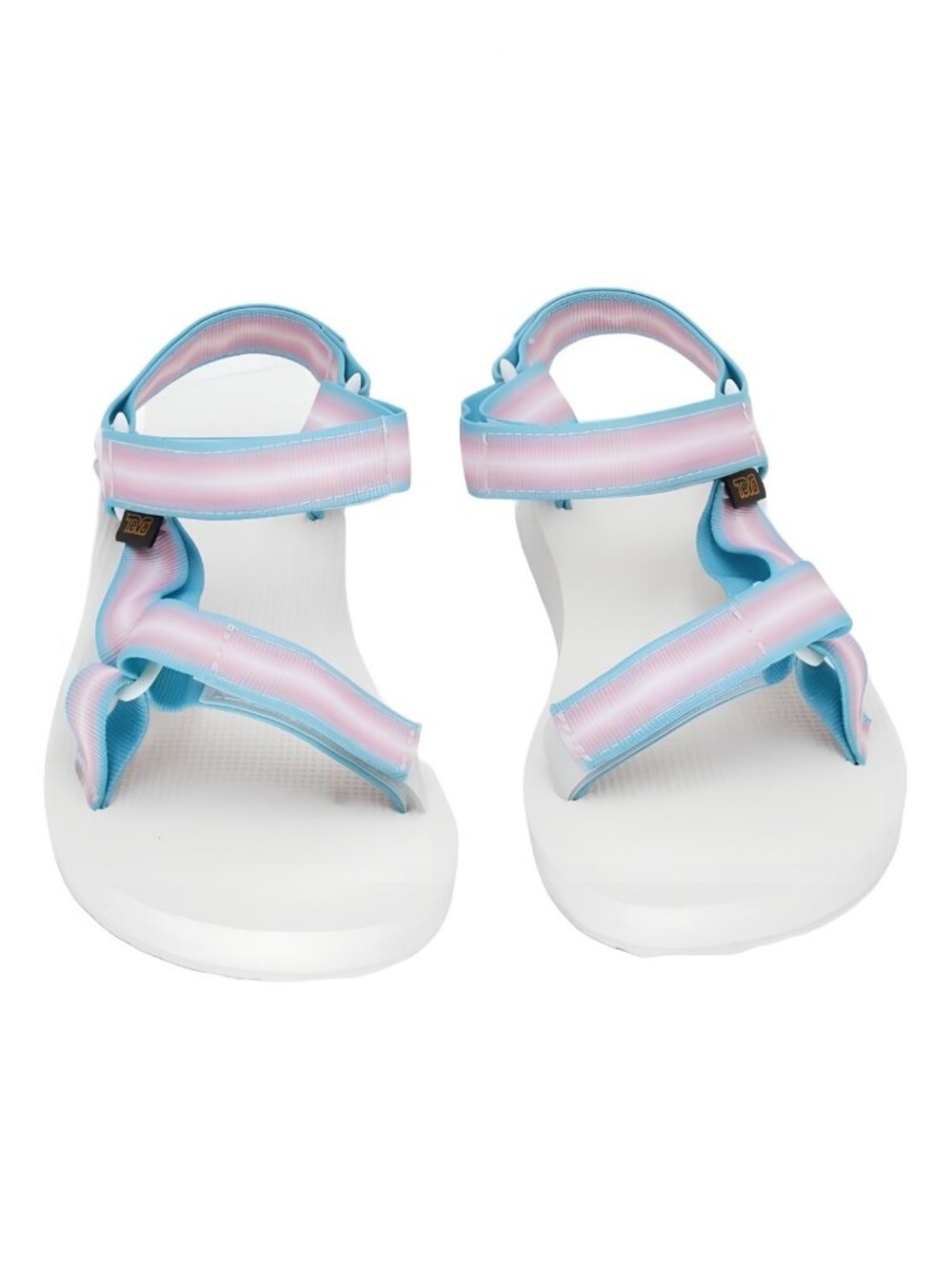 Teva Original Universal Gradiate Pastel Blue Pink White Sandal Sz 8M - Picture 5 of 6